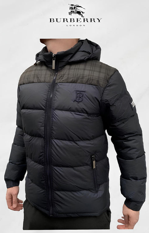 BURBERRY EMBROIDERED MONOGRAM PADDED JACKET